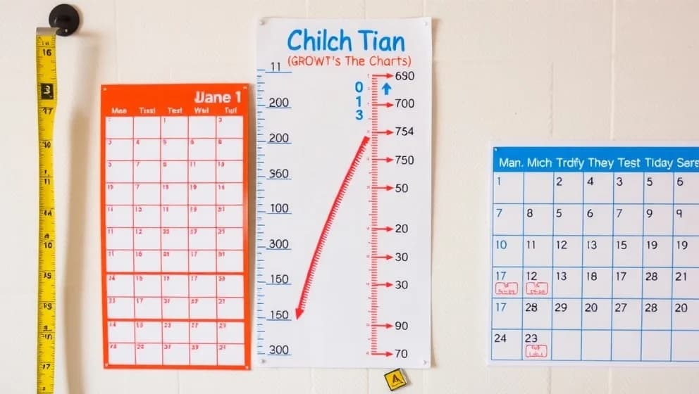 Hur mycket växer barn på ett år