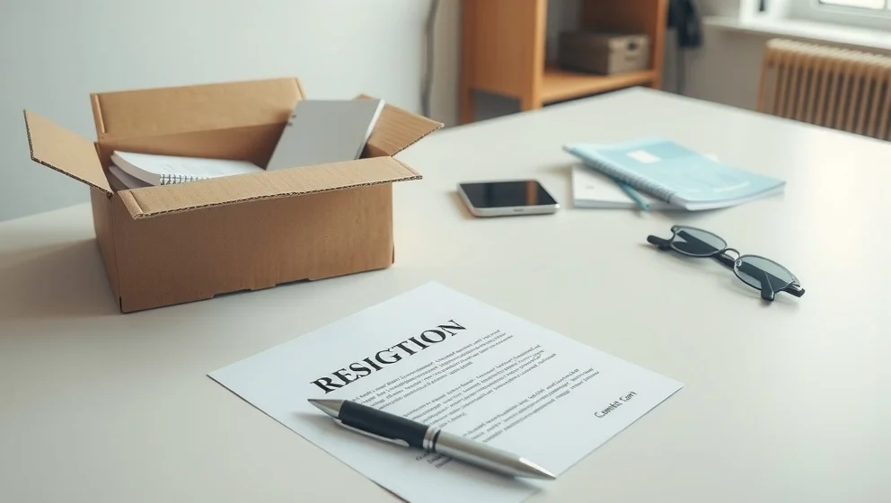 Hur säger man upp sig från jobbet